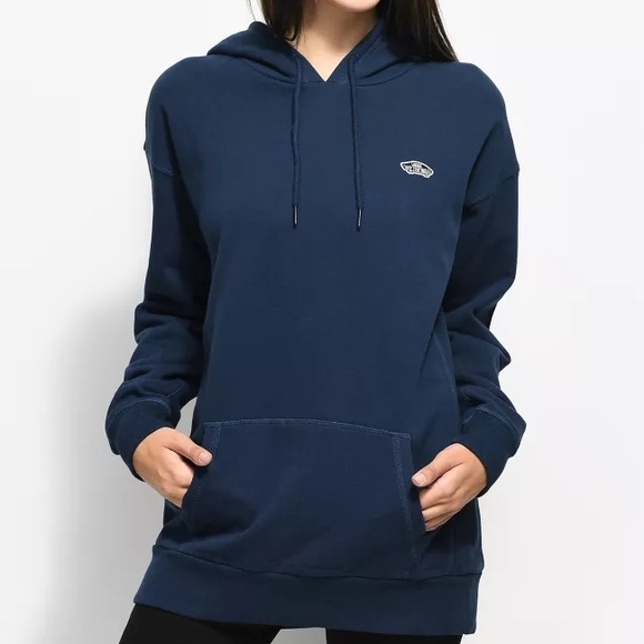 Vans | Tops | Navy Blue Vans Hoodie 